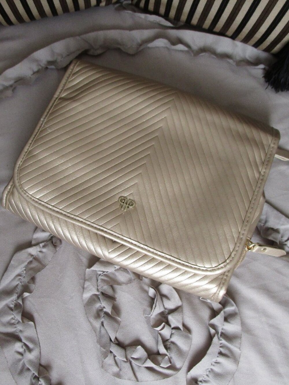 luxury travel toiletry bag